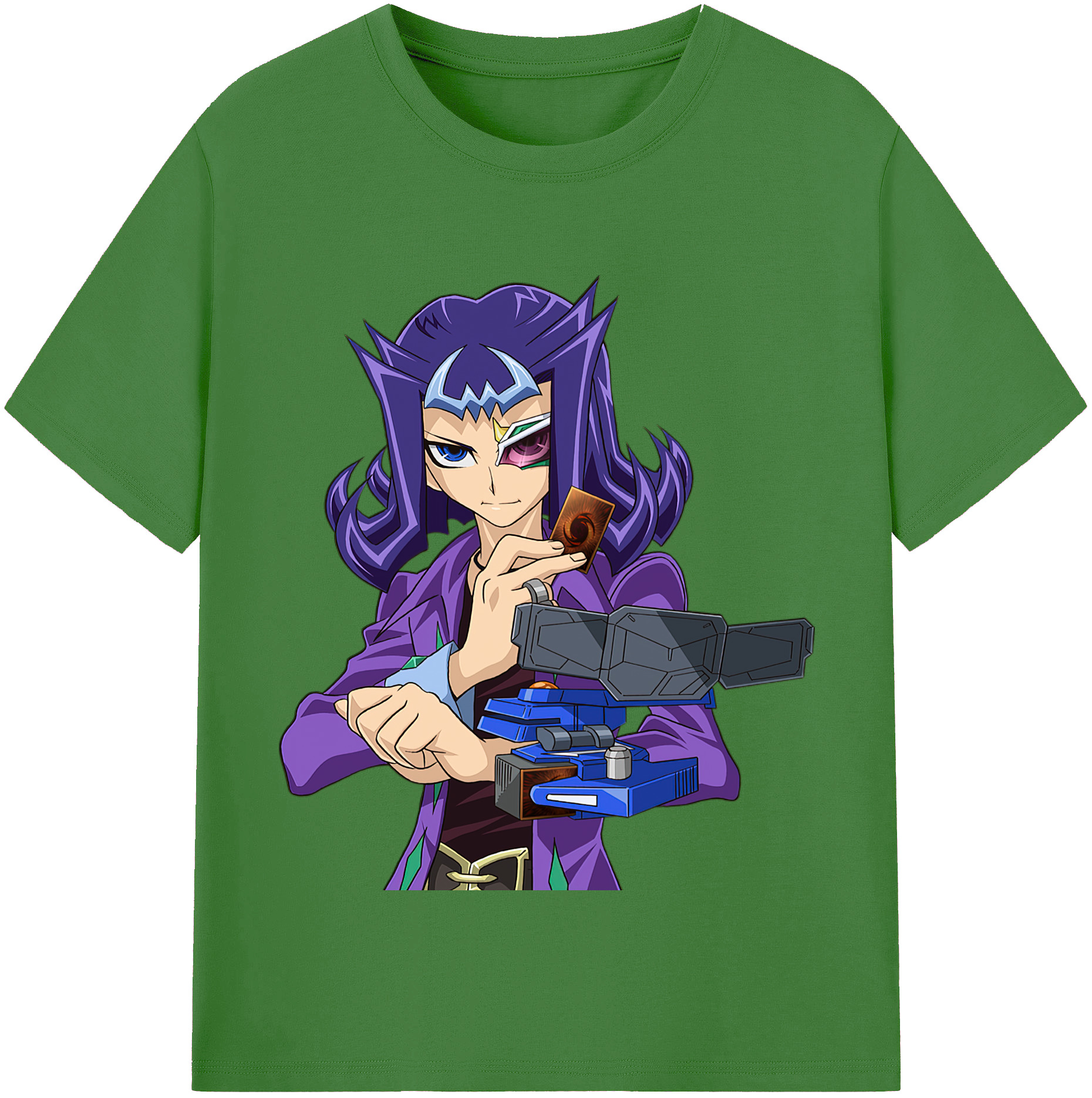 （画像用） 遊☆戯☆王 Yu-Gi-Oh! レディースカジュアルプリントTシャツ（綿100％）